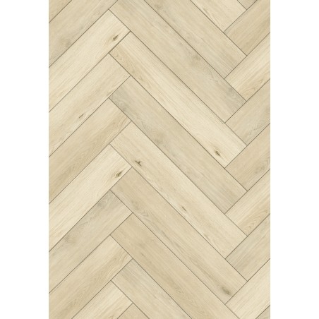 Mexen Calera Vinylpaneele Fischgrät 635 x 127 mm SPC 6,5 mm, IXPE-Unterlage 1,5 mm, 4 V-Fuge, Eiche - F1168-0635-127-505-4V1-01