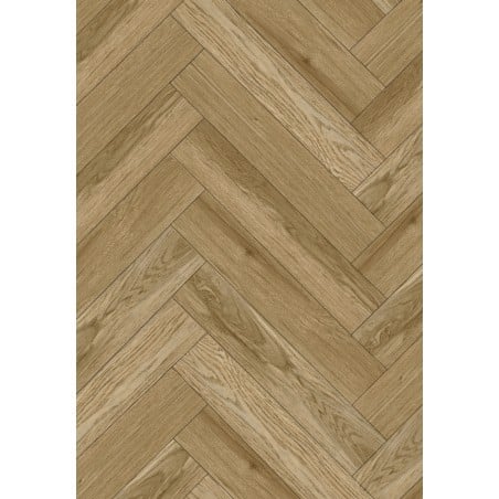 Mexen Manhattan Vinylplatten Fischgrät 635 x 127 mm SPC 6,5 mm, Unterlage IPEX 1,5 mm, 4 V-Fuge, Eiche