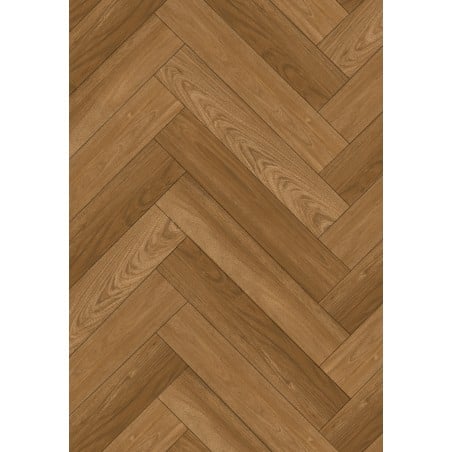 Mexen Overland Park Vinylpaneele Fischgrät 635 x 127 mm SPC 6,5 mm Unterlage 1,5 mm, 4 V-Fuge, Jatoba