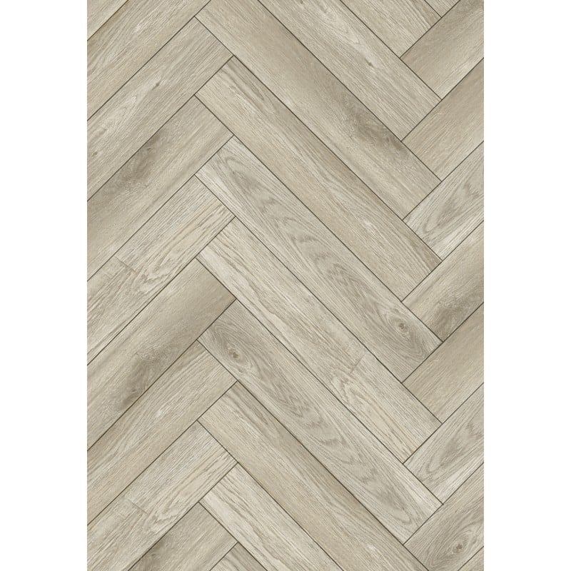 Mexen Sky Valley Vinylpaneele Fischgrät 635 x 127 mm SPC 6,5 mm, IPEX 1,5 mm Unterlage, 4 V-Fuge, Eiche