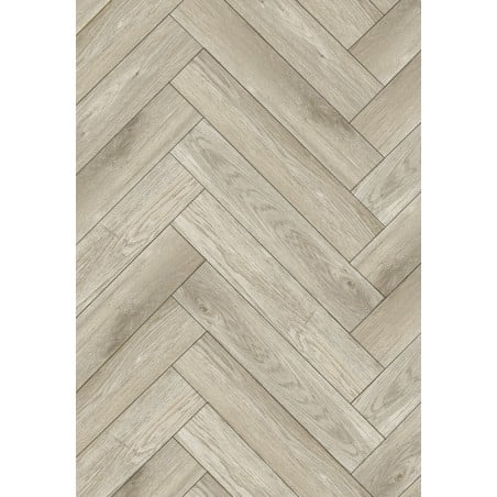 Mexen Sky Valley Vinylpaneele Fischgrät 635 x 127 mm SPC 6,5 mm, IPEX 1,5 mm Unterlage, 4 V-Fuge, Eiche