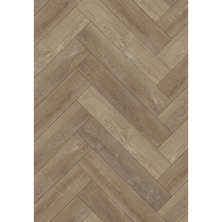Mexen Windsor Vinylplatten Fischgrät 635 x 127 mm SPC 6,5 mm, Unterlage IPEX 1,5 mm, 4 V-Fuge, Eiche