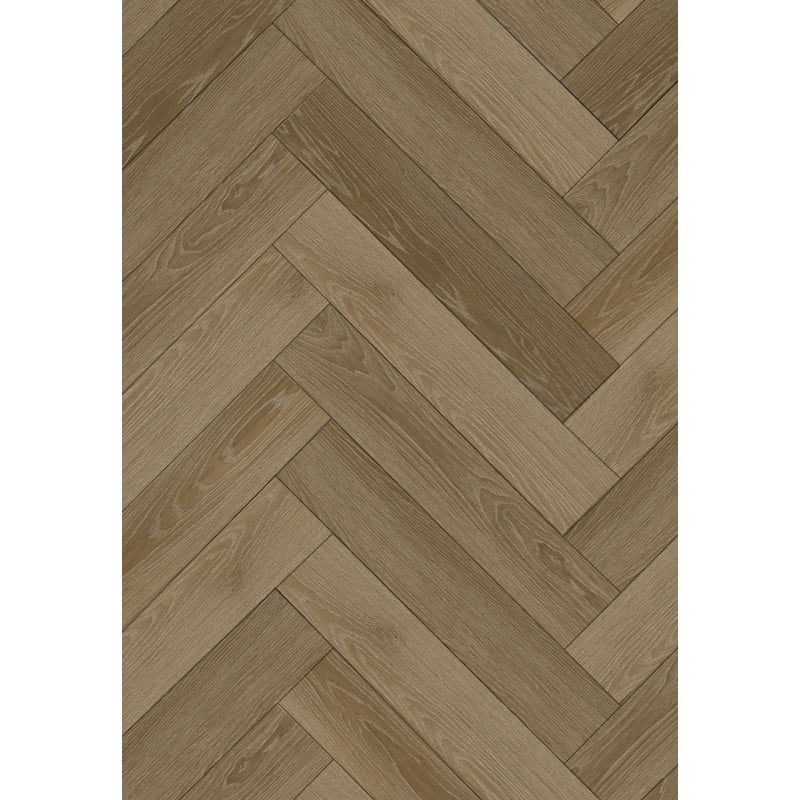 Mexen Yosemite  Vinylplatten Fischgrätmuster 635 x 127 mm SPC 6,5 mm, Unterlage IPEX 1,5 mm, 4 V-Fuge, Eiche