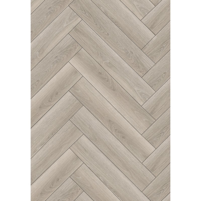Mexen Wilson Vinylplatten Fischgrät 635 x 127 mm SPC 6,5 mm, IXPE Unterlage 1,5 mm, 4 V-Fuge, Eiche - F1175-0635-127-505-4V1-01