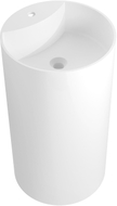 Mexen Ajax-02 freistehendes Waschbecken aus Konglomerat 45 x 45 cm, weiß matt - 26514500
