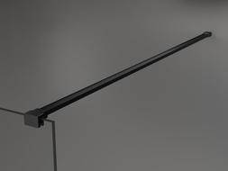 Mexen Gerader Halter für Duschwand 6-8 mm, Schwarz - 800-01-70