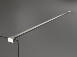 Mexen gerader Halter für Duschwand 6-8 mm, gebürsteter Nickel - 800-01-97