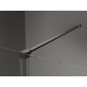 Mexen Velar Duschkabine Schiebetür 100 x 90 cm, transparent, Gun Metal - 871-100-090-01-95