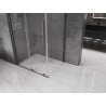 Mexen Velar Duschkabine verschiebbar 110 x 90 cm, transparent, Gun Metal - 871-110-090-01-95