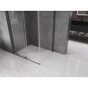 Mexen Velar Duschkabine verschiebbar 120 x 70 cm, transparent, gun metal - 871-120-070-01-95