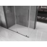Mexen Velar Schiebeduschkabine 130 x 75 cm, transparent, Gun Metal - 871-130-075-01-95