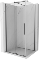 Mexen Velar Schiebeduschkabine 130 x 90 cm, transparent, Gun Metal - 871-130-090-01-95