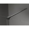 Mexen Velar Duschkabine Schiebetür 160 x 100 cm, transparent, Gun Metal - 871-160-100-01-95