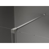 Mexen Velar Schiebetür-Duschkabine 100 x 75 cm, transparent, gebürstetes Nickel - 871-100-075-01-97