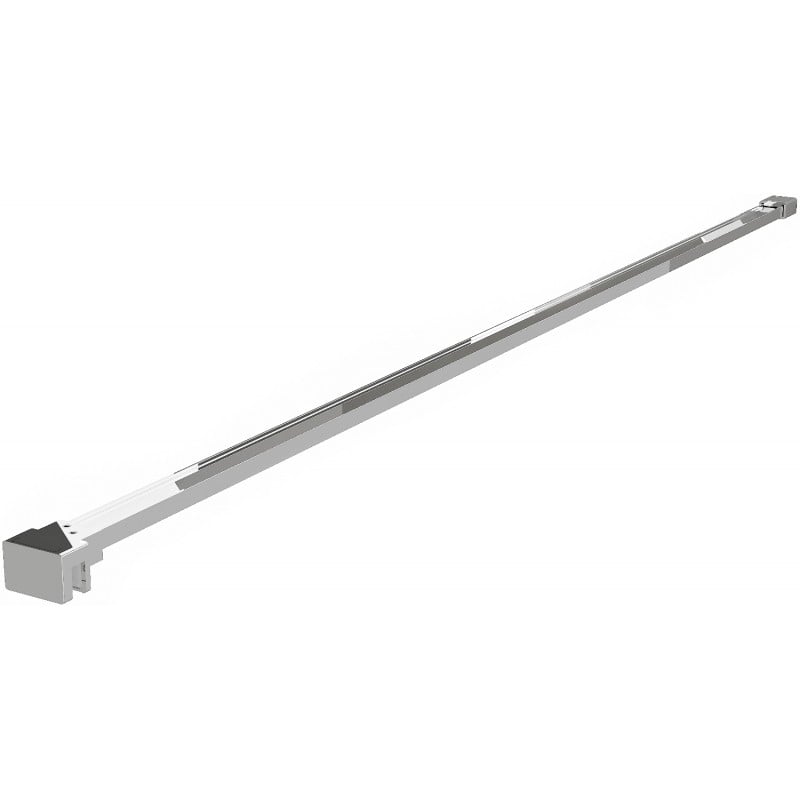 Mexen Gerader Halter für Duschwand 6-8 mm, Chrom - 800-01-01