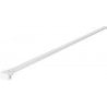 Mexen gerader Halter für Duschwand 6-8 mm, weiß - 800-01-20