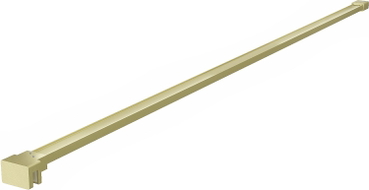 Mexen Einfacher Halter für Duschwand 6-8 mm, gebürstetes Gold - 800-01-55