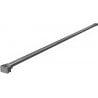 Mexen Einfacher Stützbügel für Duschwand 6-8 mm, gebürstetes Gun Gray - 800-01-66