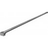 Mexen Einfacher Halter für Duschwand 6-8 mm, Gun Metal - 800-01-95