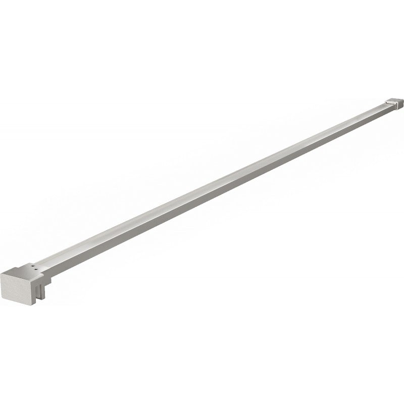 Mexen gerader Halter für Duschwand 6-8 mm, gebürsteter Nickel - 800-01-97