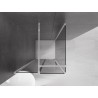 Mexen Velar Duschkabine zum Schieben 120 x 120 cm, Grafit, Chrom - 871-120-120-41-01