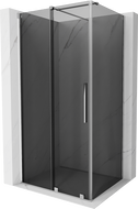 Mexen Velar Duschkabine verschiebbar 90 x 120 cm, Grafit, Chrom - 871-090-120-41-01