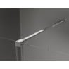 Mexen Velar Duschkabine Schiebetür 100 x 85 cm, Grafit, Chrom - 871-100-085-41-01