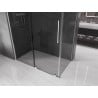 Mexen Velar Schiebeduschkabine 160 x 80 cm, grafit, chrom - 871-160-080-41-01