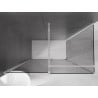 Mexen Velar Duschkabine Schiebetür 160 x 85 cm, Graphit, Chrom - 871-160-085-41-01