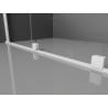 Mexen Velar Duschkabine zum Schieben 140 x 85 cm, Graphit, Weiß - 871-140-085-41-20