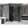 Mexen Velar Schiebedusche 160 x 80 cm, Graphit, Weiß - 871-160-080-41-20