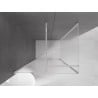 Mexen Velar Duschkabine Schiebetür 130 x 90 cm, satiniert, Chrom - 871-130-090-31-01