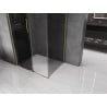 Mexen Velar Schiebedusche 130 x 85 cm, Graphit, Gold - 871-130-085-41-50