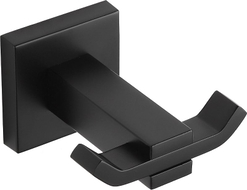 Mexen Vane Doppelhaken für Handtuch, schwarz - 7020935-70