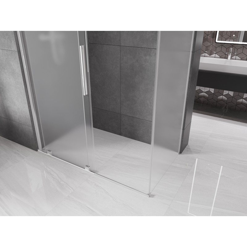 Mexen Velar Duschkabine Schiebetür 150 x 75 cm, matt, Chrom - 871-150-075-31-01