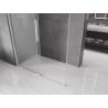Mexen Velar, Schiebeduschkabine 150 x 85 cm, mattiert, Chrom - 871-150-085-31-01