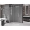 Mexen Velar Duschkabine zum Schieben 160 x 75 cm, matt, Chrom - 871-160-075-31-01