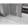Mexen Velar Schiebeduschkabine 160 x 100 cm, mattiert, Chrom - 871-160-100-31-01