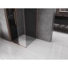 Mexen Velar Dusche Schiebetür 100 x 100 cm, graphit, gebürstetes Kupfer - 871-100-100-41-65
