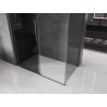 Mexen Velar Duschkabine Schiebetür 150 x 85 cm, grafit, gebürstetes Gun Gray - 871-150-085-41-66