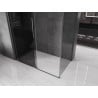 Mexen Velar Duschkabine Schiebetür 150 x 90 cm, graphit, gun gray gebürstet - 871-150-090-41-66