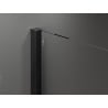 Mexen Velar Duschkabine Schiebetür 130 x 80 cm, Graphit, Schwarz - 871-130-080-41-70