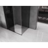 Mexen Velar Duschkabine verschiebbar 130 x 90 cm, graphit, schwarz - 871-130-090-41-70