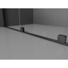 Mexen Velar Duschkabine Schiebetür 90 x 120 cm, Graphit, Schwarz - 871-090-120-41-70