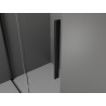 Mexen Velar Schiebeduschkabine 90 x 80 cm, grafit, schwarz - 871-090-080-41-70