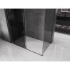 Mexen Velar Schiebeduschkabine 160 x 75 cm, Graphit, Gun Metal - 871-160-075-41-95