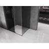 Mexen Velar Schiebeduschkabine 140 x 100 cm, Graphit, Gun Metal - 871-140-100-41-95