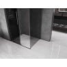 Mexen Velar Duschkabine Schiebetür 140 x 90 cm, Graphit, Gun Metal - 871-140-090-41-95