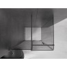 Mexen Velar Duschkabine Schiebetür 100 x 90 cm, Graphit, Gun Metal - 871-100-090-41-95