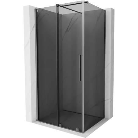 Mexen Velar Duschkabine schiebbar 110 x 85 cm, Graphit, Gun Metal - 871-110-085-41-95